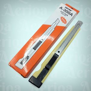 Cutter Kecil Joyko A-300A - Pisau Pemotong Kertas Autolock (Refill A-100)