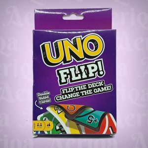 Kartu UNO Flip! - Mainan Kartu Keluarga Double Sided (Sisi Gelap & Terang) - Board Game Seru