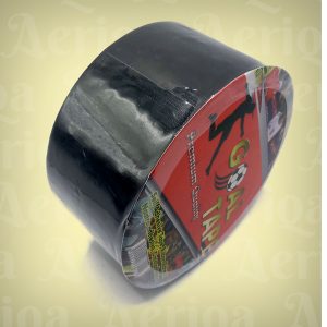 Lakban Kain Hitam Goal Tape 48mm x 9M - Cloth Tape 2 Inch Premium untuk Jilid Buku & Packing