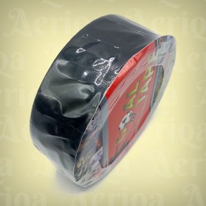 Lakban Kain Hitam Goal Tape 36mm x 9M - Cloth Tape 1.5 Inch Sedang untuk Jilid & Packing