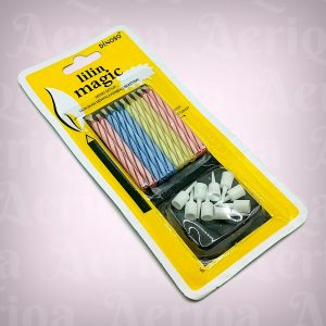 Lilin Magic Relighting Candles - Lilin Ulang Tahun Ajaib Mati Nyala Lagi (Isi 10 Pcs) - Prank Kue Tart