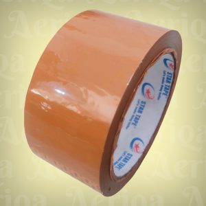Lakban Coklat Star Tape 2 Inch 45mm - Opp Tape Packing Cokelat Selotip Besar Kuat High Quality
